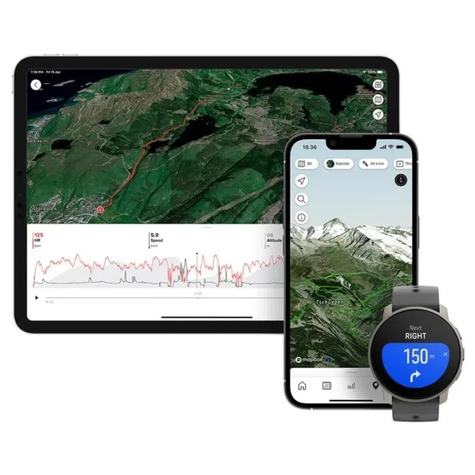 Renoverad Suunto 9 Peak Pro Ocean Blue Titanium Slate Renoverad Suunto 9 Peak Pro Ocean Blue Titanium Slate