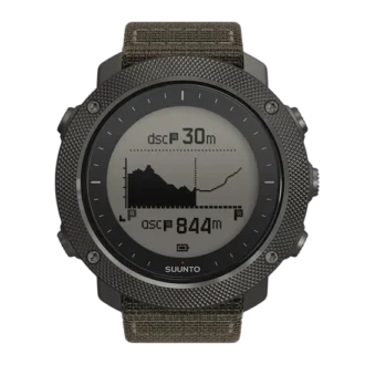 Renoverad Suunto Traverse Alpha Foliage – GPS/GLONASS-klocka för utomhusbruk