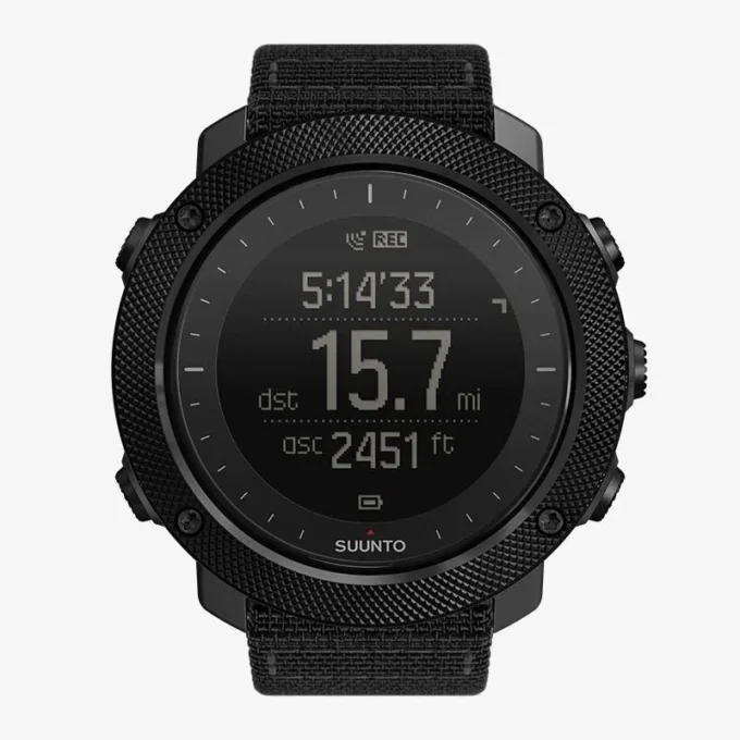 Renoverad Suunto Traverse Alpha Stealth – GPS/GLONASS-klockan för utomhusbruk Renoverad Suunto Traverse Alpha Stealth – GPS/GLONASS-klockan för utomhusbruk