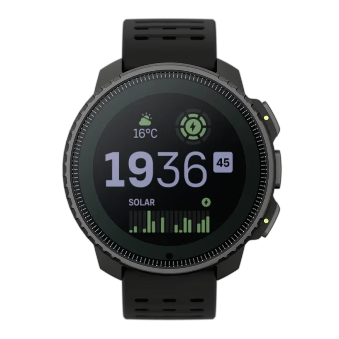 Renoverad Suunto Vertical Solar, All Black