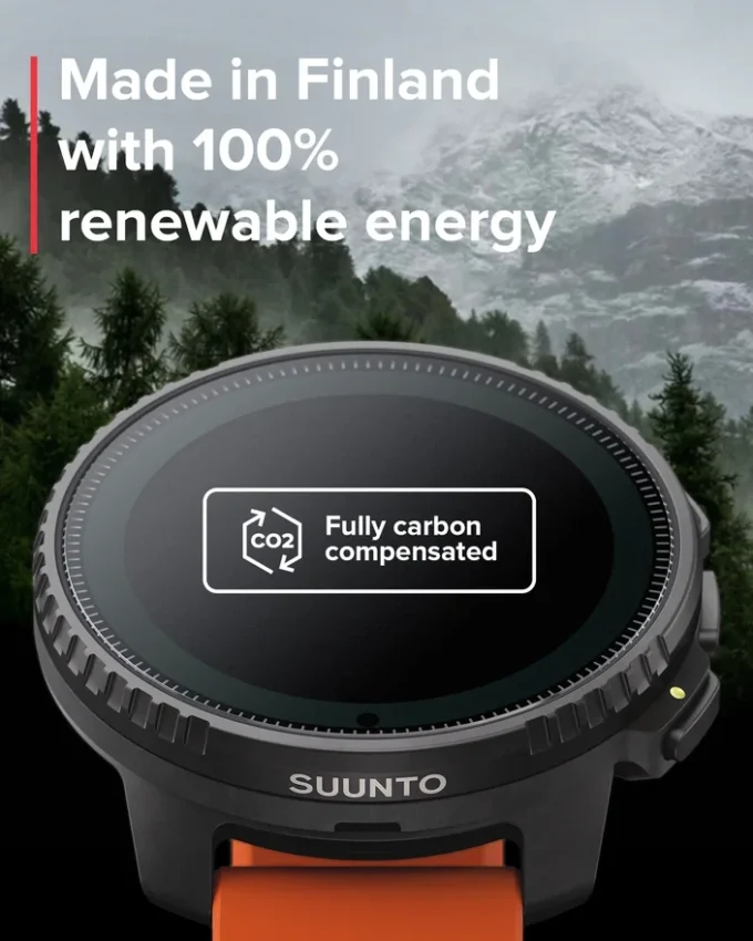 Renoverad Suunto Vertical Solar Canyon