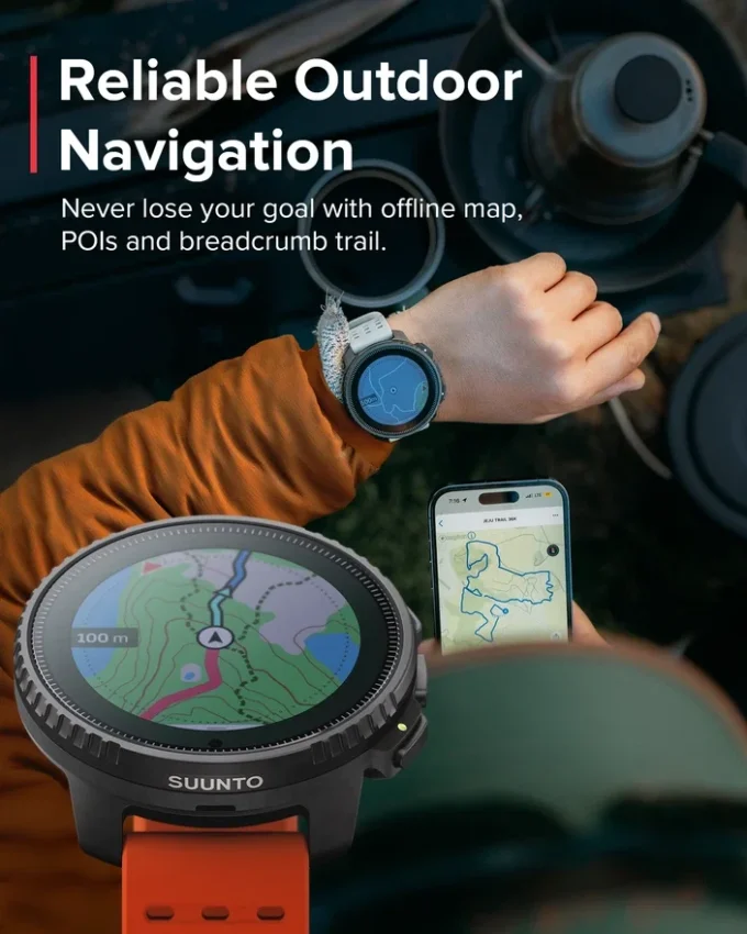 Renoverad Suunto Vertical Solar Canyon
