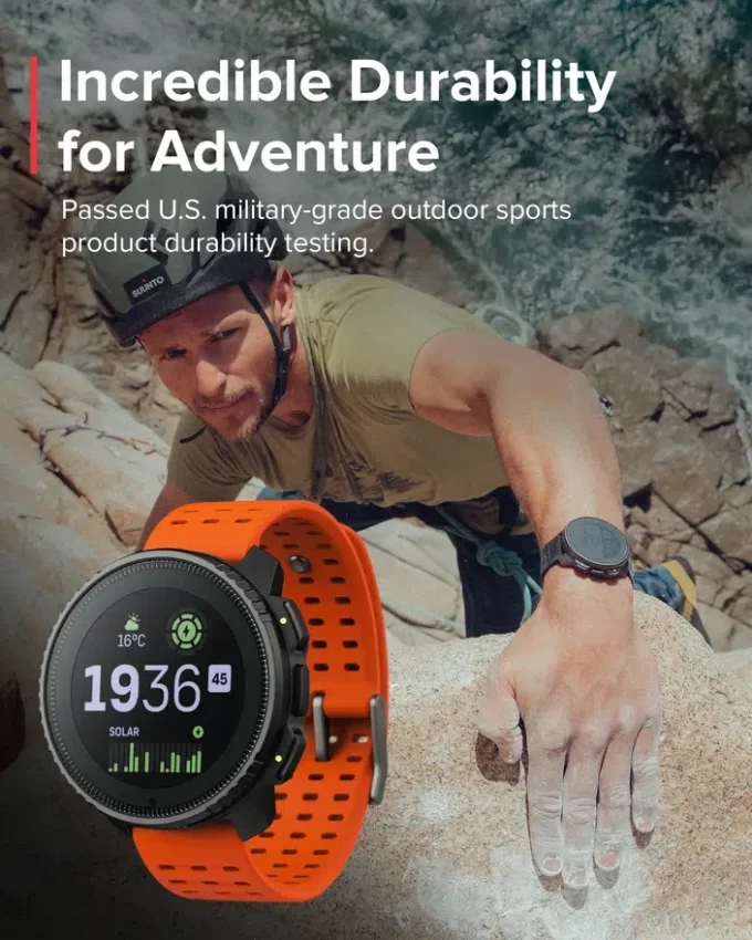 Renoverad Suunto Vertical Solar Canyon