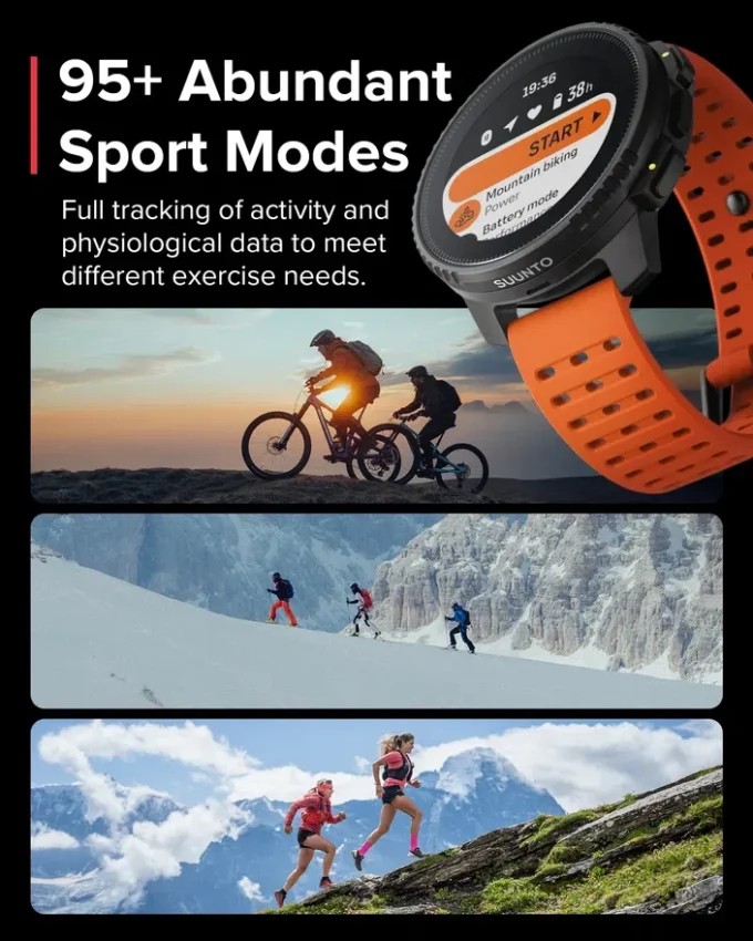 Renoverad Suunto Vertical Solar Canyon