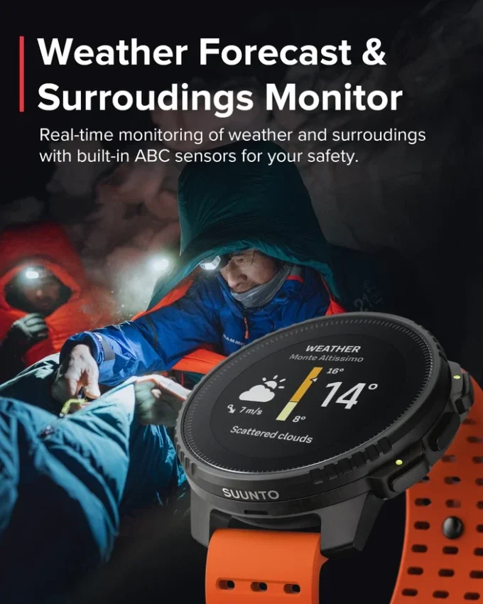 Renoverad Suunto Vertical Solar Canyon