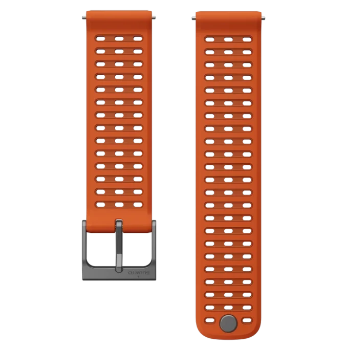 Suunto 22 mm Athletic 9 silikonarmband, canyon orange, S+M Suunto 22 mm Athletic 9 silikonarmband, canyon orange, S+M