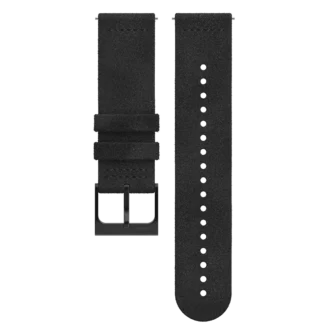 Suunto 22 mm Urban 5 mikrofiberarmband All Black m