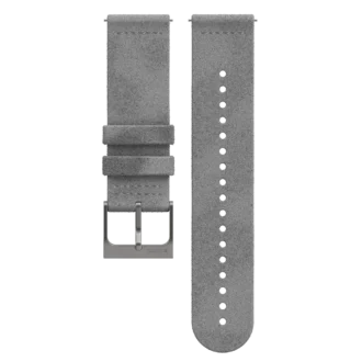 Suunto 22 mm Urban 5 mikrofiberrem, stengrå, M