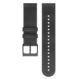 Suunto 22 mm Urban 6 läderarmband All Black m