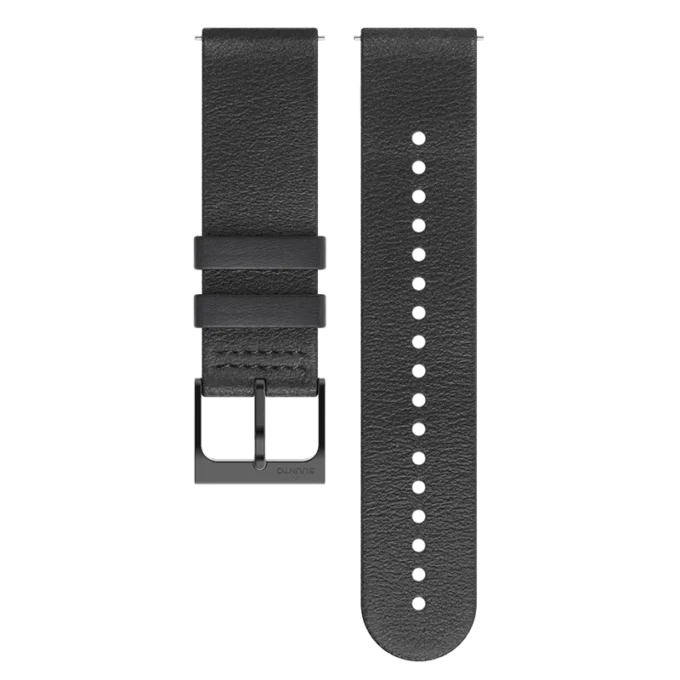 Suunto 22 mm Urban 6 läderarmband All Black m Suunto 22 mm Urban 6 läderarmband All Black m