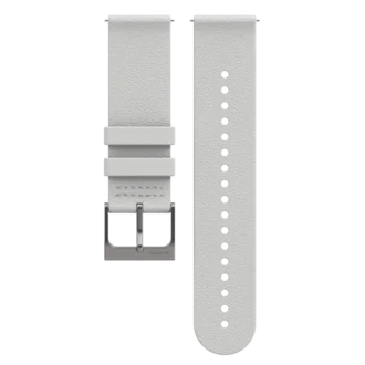 Suunto 22 mm Urban 6 läderarmband björkvit m