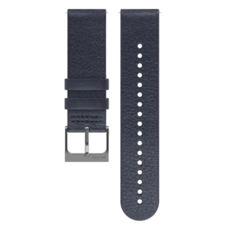 Suunto 22 mm Urban 6 läderarmband granitblått m