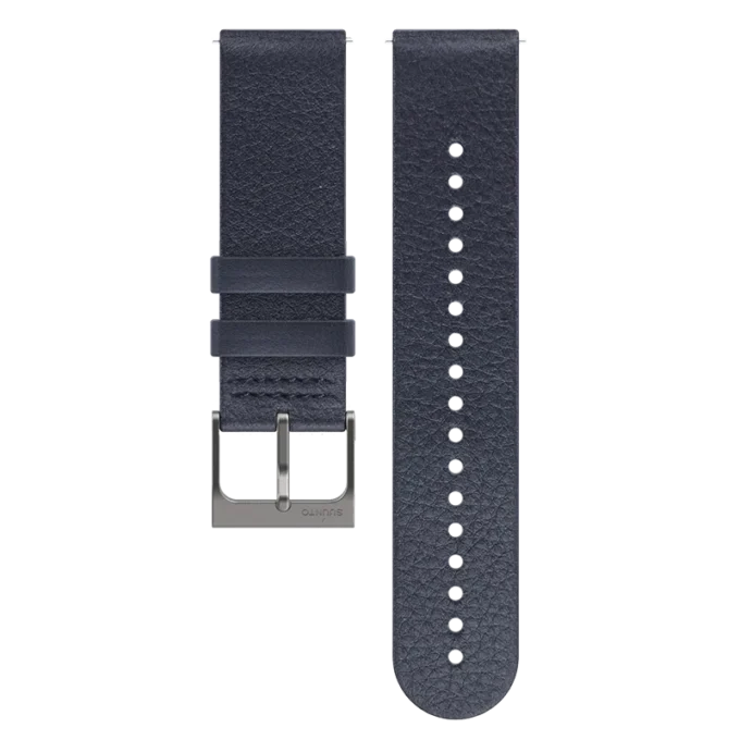 Suunto 22 mm Urban 6 läderarmband granitblått m Suunto 22 mm Urban 6 läderarmband granitblått m