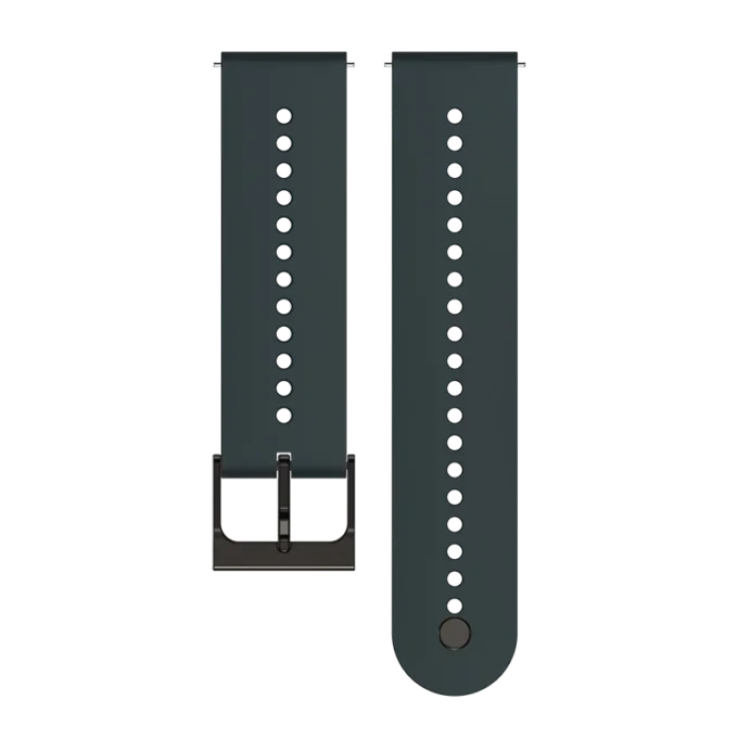 Suunto 22 mm Urban 7 silikonrem grottgrön storlek S