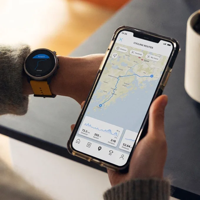 Suunto 5 Peak Ocher – lätt multisportklocka för träning, utforskning och välbefinnande Suunto 5 Peak Ocher – lätt multisportklocka för träning, utforskning och välbefinnande