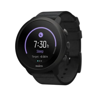 Suunto 3 All Black – kompakt sportklocka för hälsa och välbefinnande