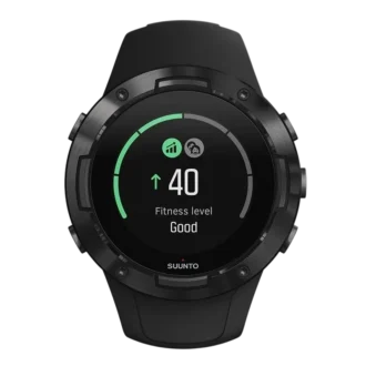 Suunto 5 All Black – kompakt GPS-sportklocka med fantastisk batteritid