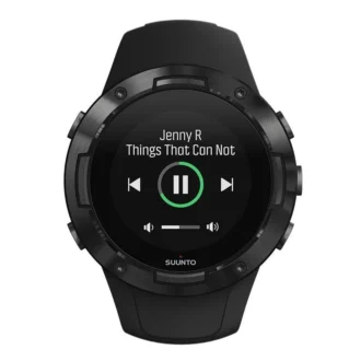 Suunto 5 All Black – kompakt GPS-sportklocka med fantastisk batteritid