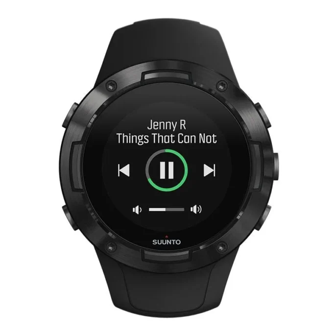 Suunto 5 All Black – kompakt GPS-sportklocka med fantastisk batteritid Suunto 5 All Black – kompakt GPS-sportklocka med fantastisk batteritid