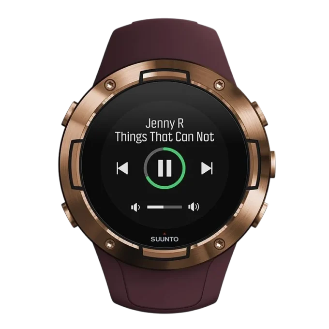 Suunto 5 burgundy copper – kompakt GPS-sportklocka med utmärkt batteritid Suunto 5 burgundy copper – kompakt GPS-sportklocka med utmärkt batteritid