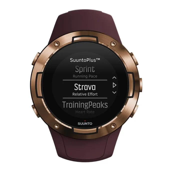 Suunto 5 burgundy copper – kompakt GPS-sportklocka med utmärkt batteritid Suunto 5 burgundy copper – kompakt GPS-sportklocka med utmärkt batteritid