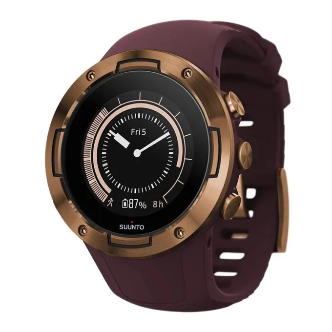 Suunto 5 burgundy copper – kompakt GPS-sportklocka med utmärkt batteritid Suunto 5 burgundy copper – kompakt GPS-sportklocka med utmärkt batteritid