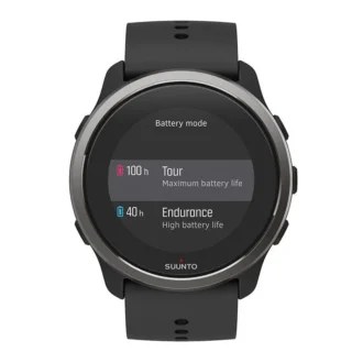 Suunto 5 Peak Black – lätt multisportklocka för träning, utflykter och välbefinnande