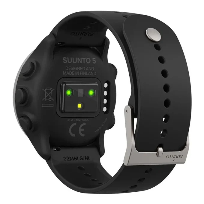 Suunto 5 Peak Black – lätt multisportklocka för träning, utflykter och välbefinnande Suunto 5 Peak Black – lätt multisportklocka för träning, utflykter och välbefinnande