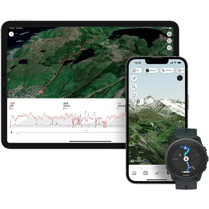 Suunto 5 Peak Cave Green – lätt multisportklocka för träning, utforskning och välbefinnande Suunto 5 Peak Cave Green – lätt multisportklocka för träning, utforskning och välbefinnande