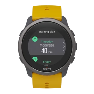 Suunto 5 Peak Ocher – lätt multisportklocka för träning, utforskning och välbefinnande