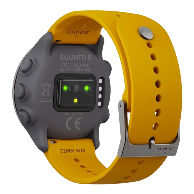 Suunto 5 Peak Ocher – lätt multisportklocka för träning, utforskning och välbefinnande Suunto 5 Peak Ocher – lätt multisportklocka för träning, utforskning och välbefinnande