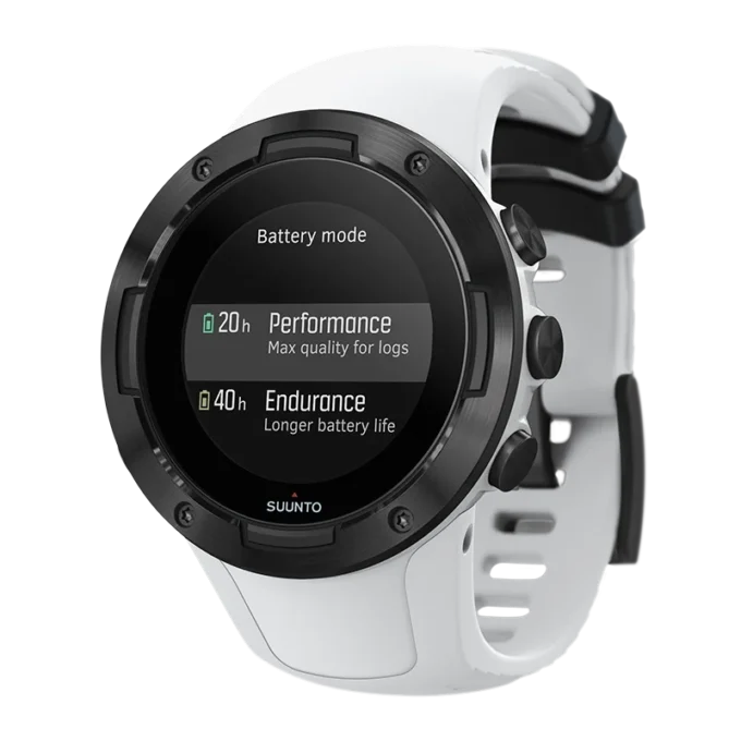 Suunto 5 vit svart Suunto 5 vit svart