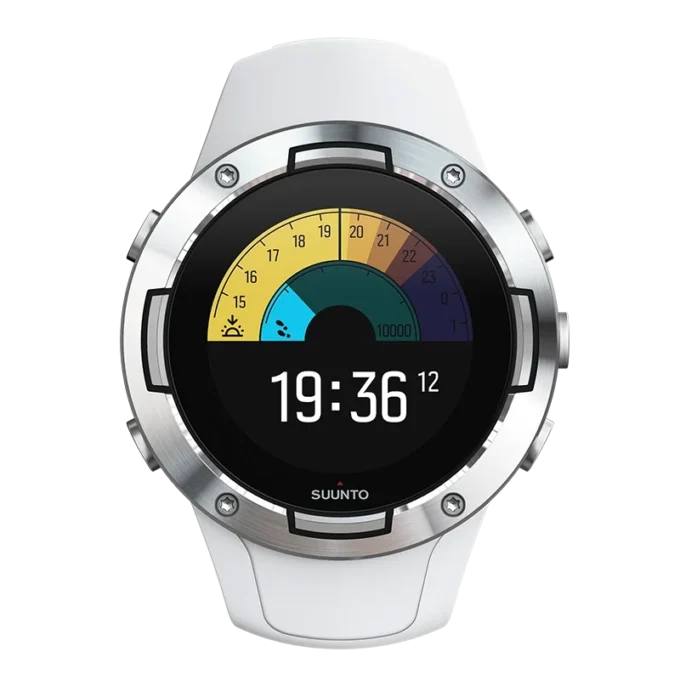 Suunto 5 White – kompakt GPS-sportklocka med utmärkt batteritid Suunto 5 White – kompakt GPS-sportklocka med utmärkt batteritid