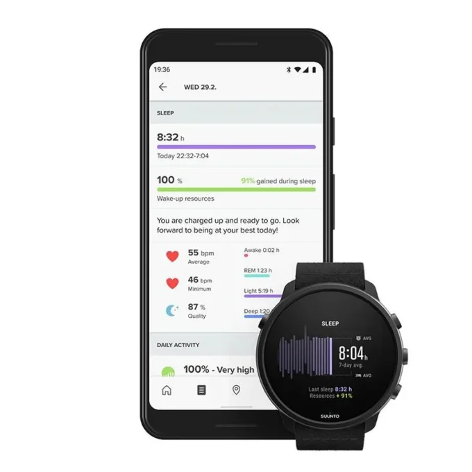 Suunto 7 matt svart titan – smartklocka med mångsidig sportupplevelse Suunto 7 matt svart titan – smartklocka med mångsidig sportupplevelse