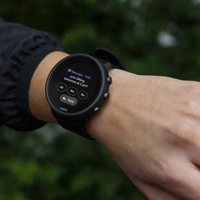 Suunto 7 matt svart titan – smartklocka med mångsidig sportupplevelse Suunto 7 matt svart titan – smartklocka med mångsidig sportupplevelse
