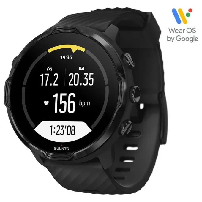 Suunto 7 svart – smartklocka med mångsidig sportupplevelse Suunto 7 svart – smartklocka med mångsidig sportupplevelse