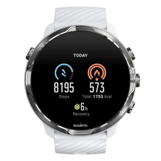Suunto 7 white burgundy – smartklocka med mångsidig sportupplevelse