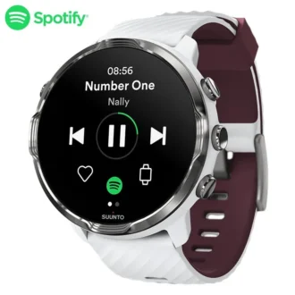 Suunto 7 white burgundy – smartklocka med mångsidig sportupplevelse