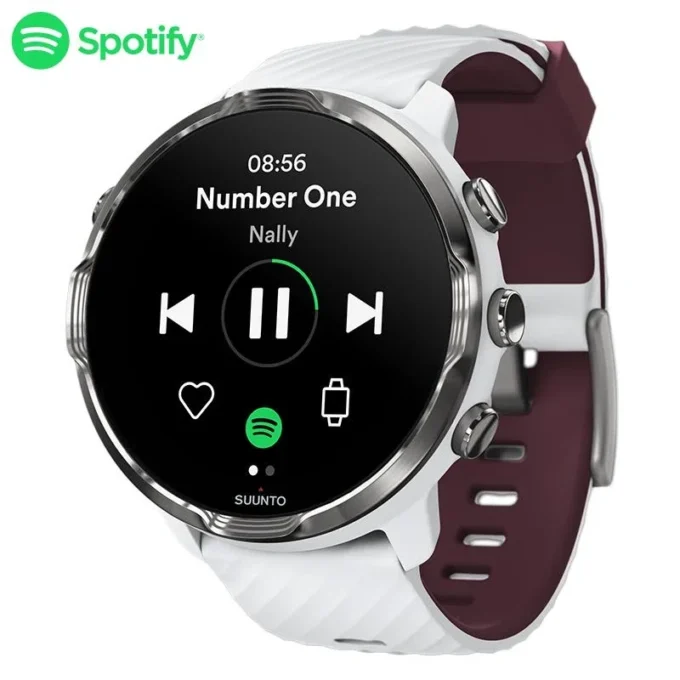 Suunto 7 white burgundy – smartklocka med mångsidig sportupplevelse Suunto 7 white burgundy – smartklocka med mångsidig sportupplevelse