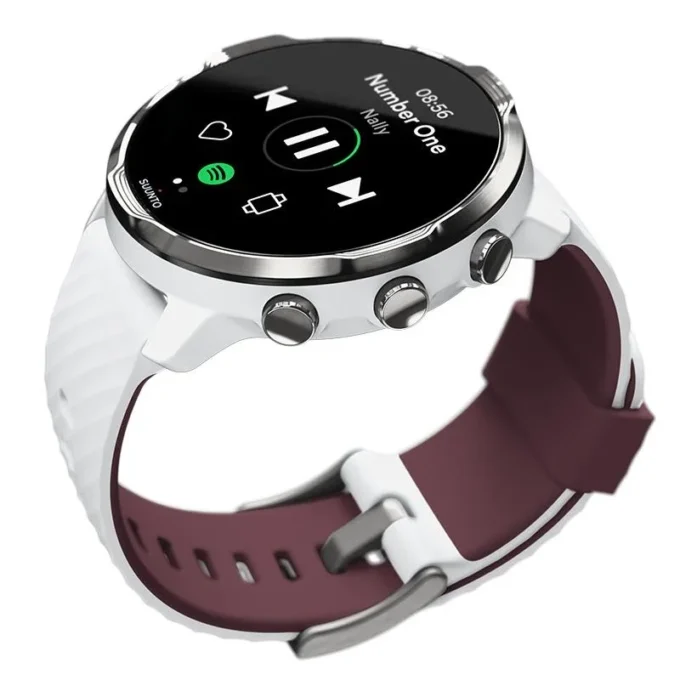 Suunto 7 white burgundy – smartklocka med mångsidig sportupplevelse Suunto 7 white burgundy – smartklocka med mångsidig sportupplevelse