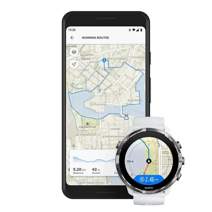 Suunto 7 white burgundy – smartklocka med mångsidig sportupplevelse Suunto 7 white burgundy – smartklocka med mångsidig sportupplevelse