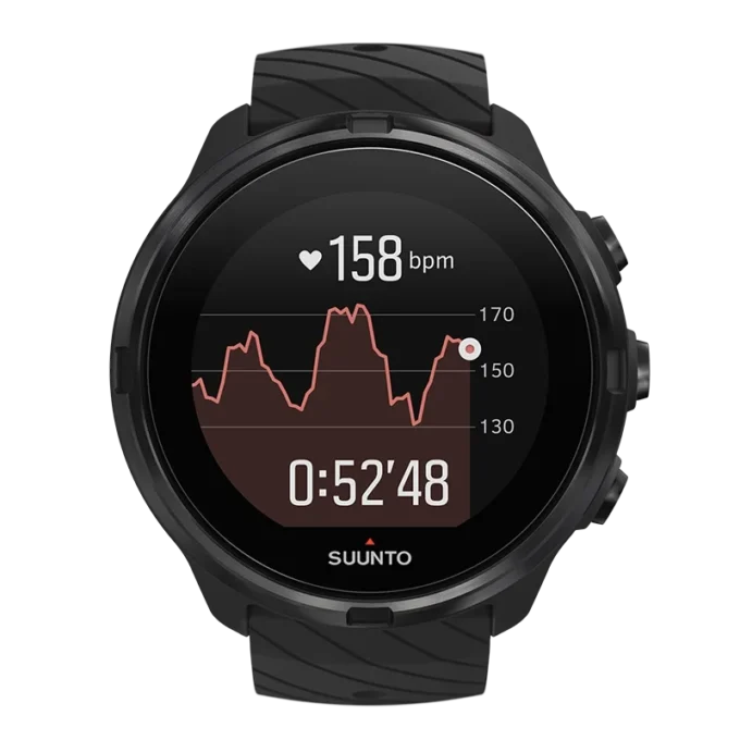 Suunto 9 All Black – GPS-sportklocka med lång batteritid Suunto 9 All Black – GPS-sportklocka med lång batteritid