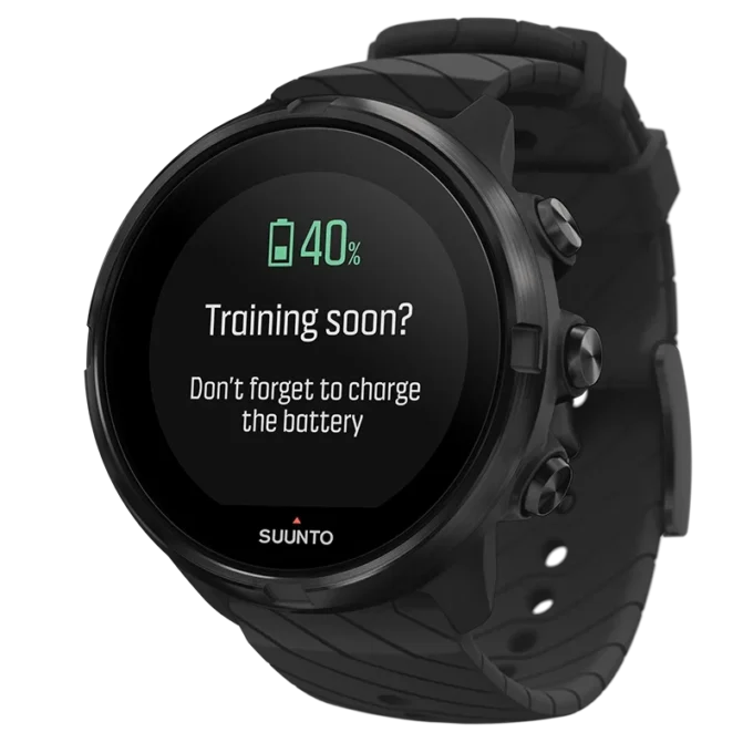 Suunto 9 All Black – GPS-sportklocka med lång batteritid Suunto 9 All Black – GPS-sportklocka med lång batteritid