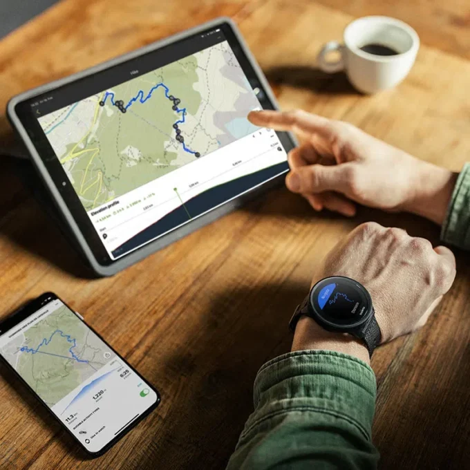 Suunto 9 Baro charcoal black titanium hållbar GPS-klocka