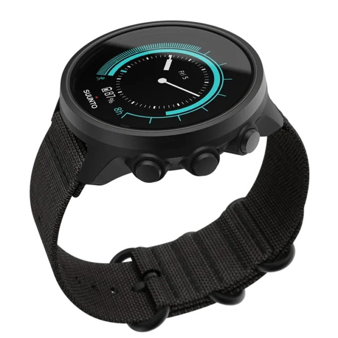 Suunto 9 Baro charcoal black titanium hållbar GPS-klocka