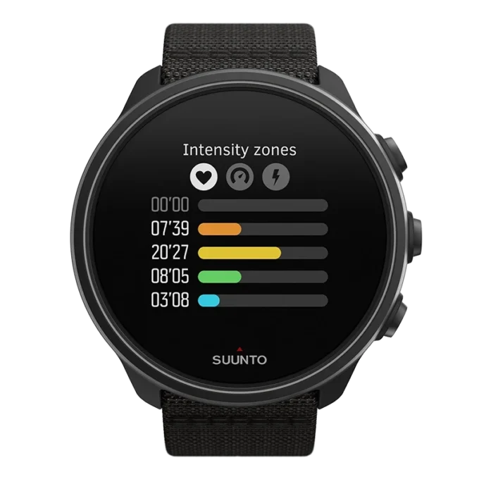 Suunto 9 Baro charcoal black titanium hållbar GPS-klocka