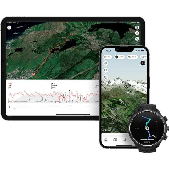 Suunto 9 Baro Titanium – GPS-sportklocka med lång batteritid Suunto 9 Baro Titanium – GPS-sportklocka med lång batteritid