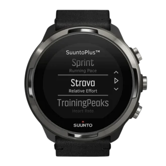 Suunto 9 Baro Titanium läder