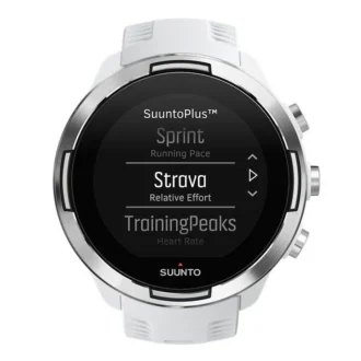 Suunto 9 Baro White – GPS-sportklocka med lång batteritid