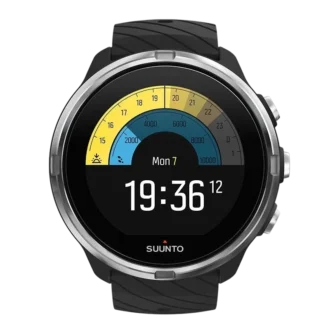 Suunto 9 Black – GPS-sportklocka med lång batteritid